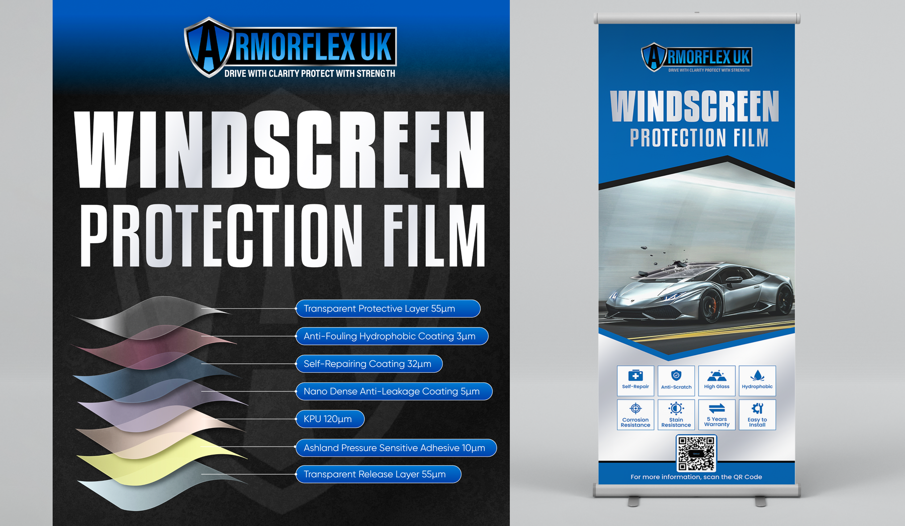ARMORFLEXUK ROLLER BANNER